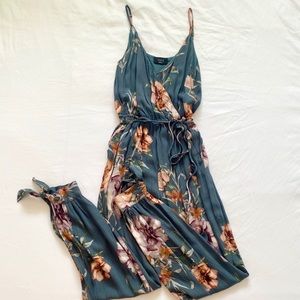 NWOT Floral Jumpsuit